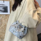 バラフライ巾着チェーンショルダーバッグ | aimoha  | 詳細画像1 