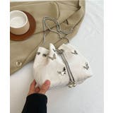 バラフライ巾着チェーンショルダーバッグ | aimoha  | 詳細画像13 