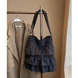 フリルワンショルダートートバッグ | aimoha  | 詳細画像4 