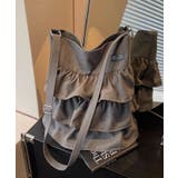 フリルワンショルダートートバッグ | aimoha  | 詳細画像7 