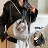バタフライモチーフ2WAYバッグ | aimoha | 詳細画像1