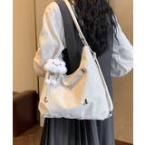 ホワイト | バタフライモチーフ2WAYバッグ | aimoha