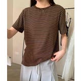 コーヒー | ボーダー柄Tシャツ | aimoha