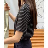 ボーダー柄Tシャツ | aimoha | 詳細画像21