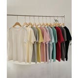 カラーベーシックTシャツ | aimoha  | 詳細画像2 