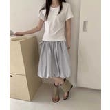 レースネックラウンドTシャツ | aimoha | 詳細画像12