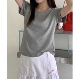 レースネックラウンドTシャツ | aimoha | 詳細画像28