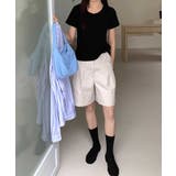 レースネックラウンドTシャツ | aimoha | 詳細画像34