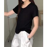 レースネックラウンドTシャツ | aimoha | 詳細画像39