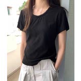レースネックラウンドTシャツ | aimoha | 詳細画像40
