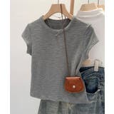 ベーシッククルーネックTシャツ | aimoha | 詳細画像33