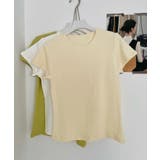 ベーシッククルーネックTシャツ | aimoha | 詳細画像12