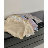 ベーシッククルーネックTシャツ | aimoha | 詳細画像15
