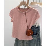 ベーシッククルーネックTシャツ | aimoha | 詳細画像2