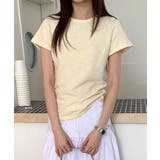 ベーシッククルーネックTシャツ | aimoha | 詳細画像28