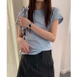 ベーシッククルーネックTシャツ | aimoha | 詳細画像30