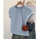 ベーシッククルーネックTシャツ | aimoha | 詳細画像4