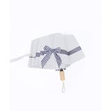 チェックリボン晴雨兼用折りたたみ傘 | aimoha | 詳細画像7