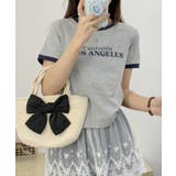 ネイビー | カリフォルニアロゴTシャツ | aimoha 