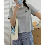 ワンポイントヘッドホン刺繍入りベーシックTシャツ | aimoha | 詳細画像11