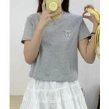 ミニリボンパールTシャツ | aimoha  | 詳細画像2 