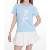立体リボン花一輪デザインTシャツ | HOOK | 詳細画像19