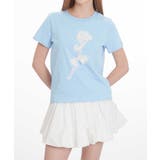 立体リボン花一輪デザインTシャツ | HOOK | 詳細画像23