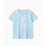 立体リボン花一輪デザインTシャツ | HOOK | 詳細画像3