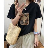 ヘッドホンプリントTシャツ | aimoha  | 詳細画像1 
