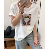 ヘッドホンプリントTシャツ | aimoha  | 詳細画像8 