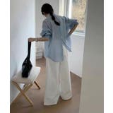 バックスリットオーバーサイズシャツ | aimoha | 詳細画像19