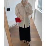 バックスリットオーバーサイズシャツ | aimoha | 詳細画像30