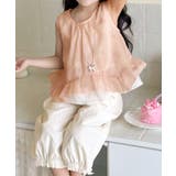 【aimoha-KIDS-】シフォントップス&パンツセットアップ | aimoha kids | 詳細画像5