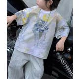 パープル | 【aimoha-KIDS-】プリントTシャツ | aimoha kids