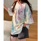 【aimoha-KIDS-】タイダイ柄Tシャツ | aimoha kids | 詳細画像11