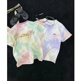 【aimoha-KIDS-】タイダイ柄Tシャツ | aimoha kids | 詳細画像5