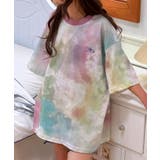 【aimoha-KIDS-】タイダイ柄Tシャツ | aimoha kids | 詳細画像8