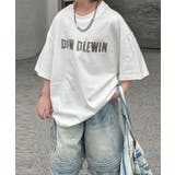 ホワイト | 【aimoha-KIDS-】立体ロゴTシャツ | aimoha kids