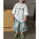 【aimoha-KIDS-】立体ロゴTシャツ | aimoha kids | 詳細画像7