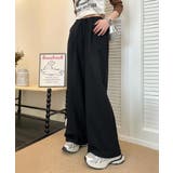 タック入りハイウエストワイドパンツ | aimoha  | 詳細画像6 