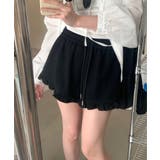 裾フリルスウェットショートパンツ Jasmine Grandiflorum | aimoha | 詳細画像4