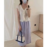 【Jasmine】ラッフルサマーニットカーディガン Jasmine Grandi… | aimoha  | 詳細画像4 