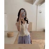 【Jasmine】ラッフルサマーニットカーディガン Jasmine Grandi… | aimoha  | 詳細画像1 