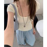 ベーシックバックオープンTシャツ Jasmine Grandiflorum | aimoha | 詳細画像9