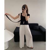 ベーシックバックオープンTシャツ Jasmine Grandiflorum | aimoha | 詳細画像15