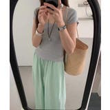 ベーシックバックオープンTシャツ Jasmine Grandiflorum | aimoha | 詳細画像2