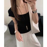 ベーシックバックオープンTシャツ Jasmine Grandiflorum | aimoha | 詳細画像18