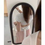 ホワイト | ベーシックバックオープンTシャツ Jasmine Grandiflorum | aimoha