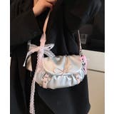リボンデコレーションショルダーバッグ | aimoha | 詳細画像11