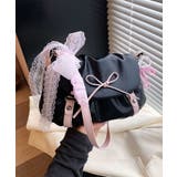 リボンデコレーションショルダーバッグ | aimoha | 詳細画像6
